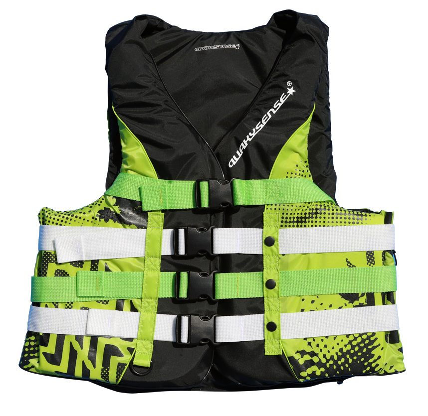 Quakysense M\'s 4BUCKLE LIFE VEST クェーキーセンス　4バックルライフジャケット（USCG/JCI認定）レッド（18QB-23）XLサイズ クエーキーセンス | - 品アウトドア・釣り・旅行用品 正規 （USCG&frasl;JCI認定）オレンジLサイズ
