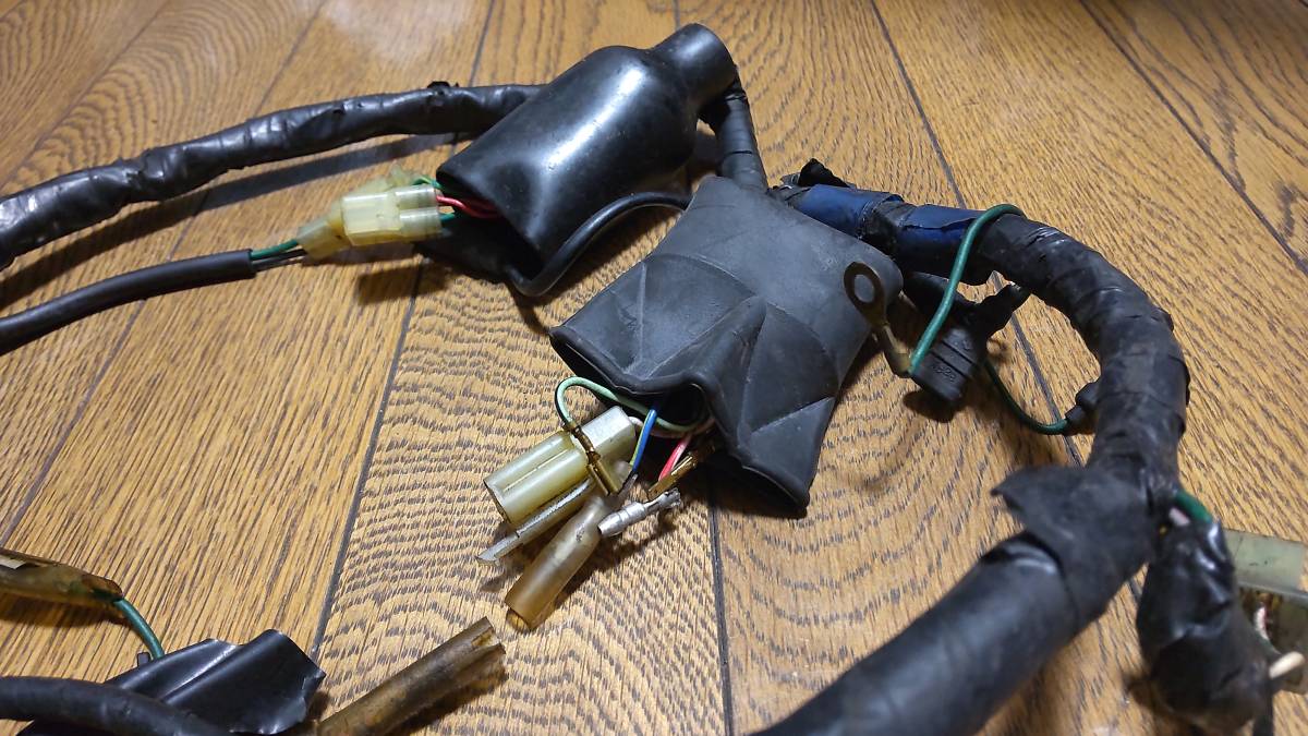 NSR50 純正 メインハーネス 銀POSH CDI付き AC10 NSR80(ホンダ用 