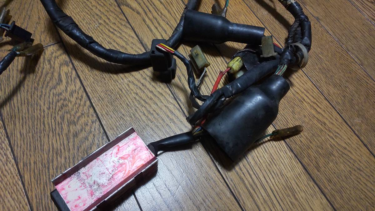 NSR50 純正 メインハーネス 銀POSH CDI付き AC10 NSR80(ホンダ用 
