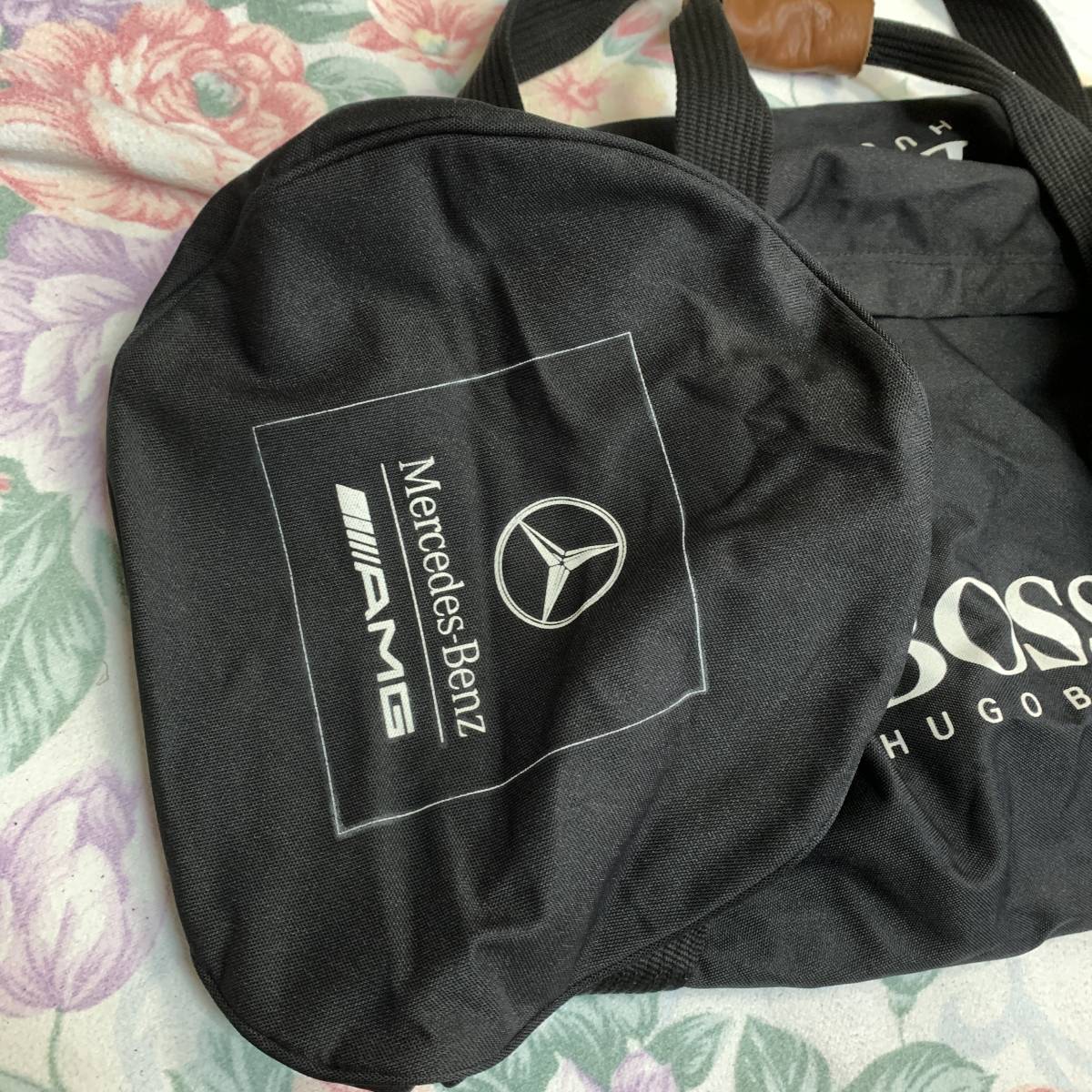 ☆美品☆収納袋付/サイズ横70cm高さ32cm☆HUGO BOSS×Mercedes-Benz 