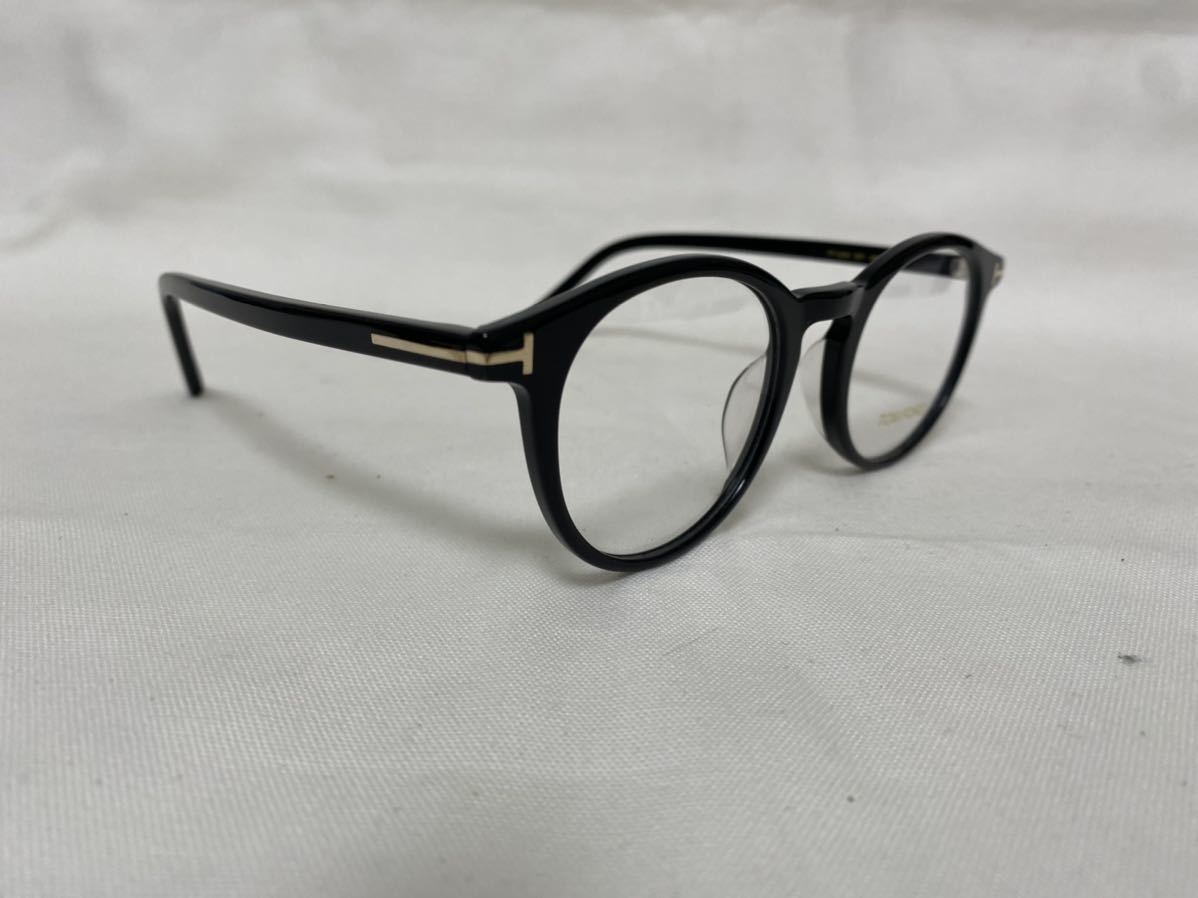 トムフォード メガネフレーム TOMFORD TF5294 001 美品 伊達眼鏡