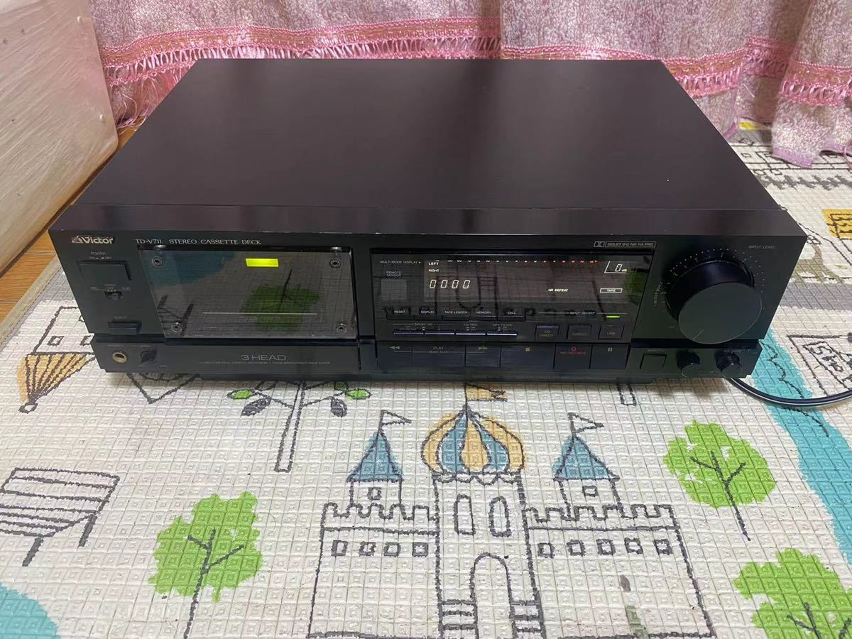 Victor TD-V711 ステレオカセットデッキ 公式通販 VICTOR TD-V711