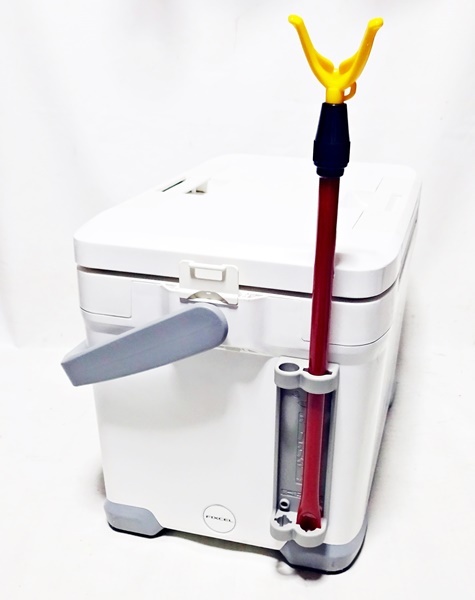 ☆ 美品 シマノ フィクセル ベイシス 220 (竿掛け付き) 両開き 