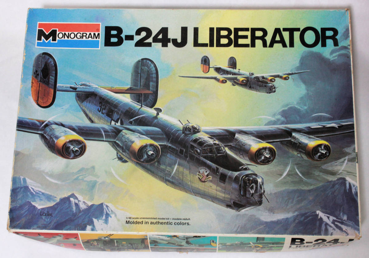得価，SALE 未組立 レア物 古い商品 MONOGRAM モノグラム 1/48 B-24J LIBERATOR(アメリカ)｜売買されたオークション情報、yahooの商品情報をアーカイブ公開 - オークファン アメリカ