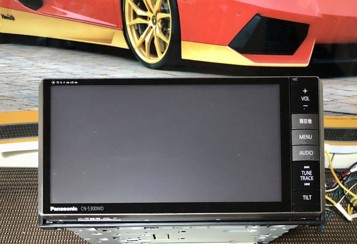 保証付動作】Panasonicパナソニック 地デジ メモリー ナビ 【CN-S300WD