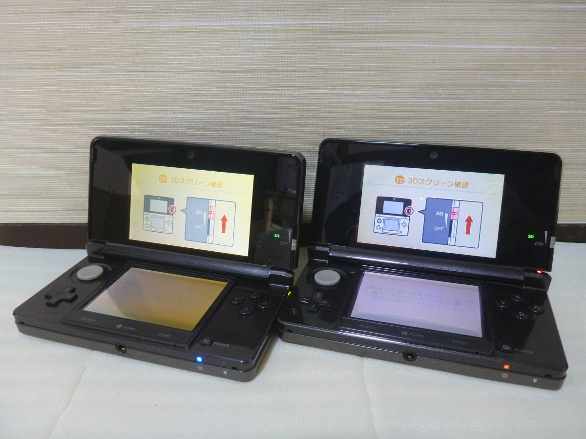 T-05102 /任天堂任天堂ニンテンドー/Nintendo 3DS/3個セット/1台液晶  