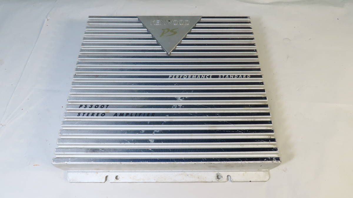 車 KENWOOD KAC-PS300T 2chパワーアンプ カーアンプ12V作動品
