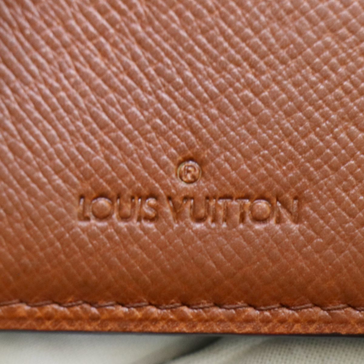 1円【美品】ルイヴィトン LOUIS VUITTON モノグラム ポルト カルト 