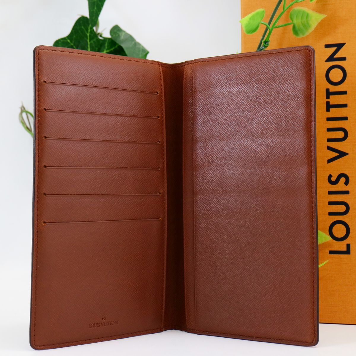 1円【美品】ルイヴィトン LOUIS VUITTON モノグラム ポルト カルト 