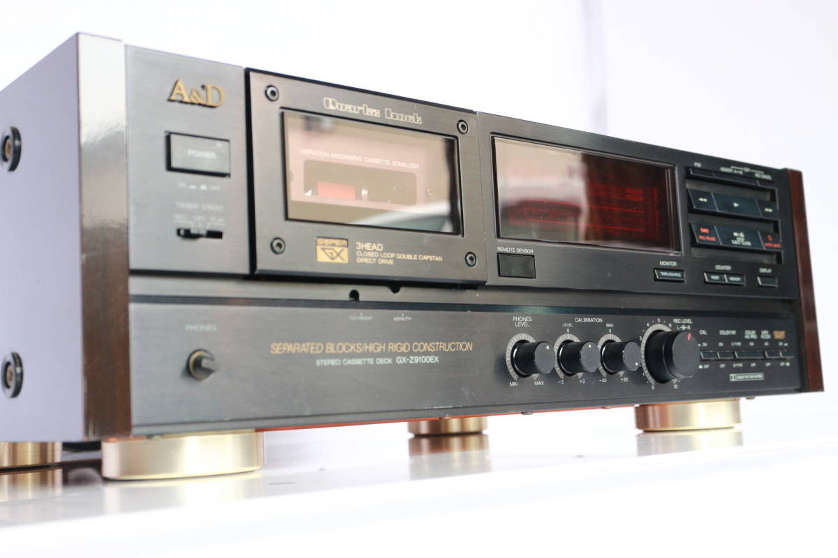 A&D GX-Z9100EX カセットデッキ 音響機器 オーディオ GX-Z9100EX