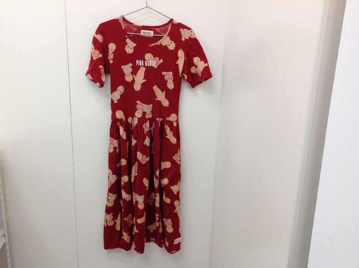 ☆PINK HOUSE ピンクハウス ロングワンピース レディース古着 
