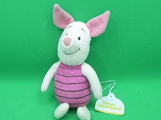 TDL 東京ディズニーランド限定 ピグレット ぬいぐるみ 17cm レア くま