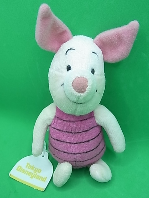 TDL 東京ディズニーランド限定 ピグレット ぬいぐるみ 17cm レア くま