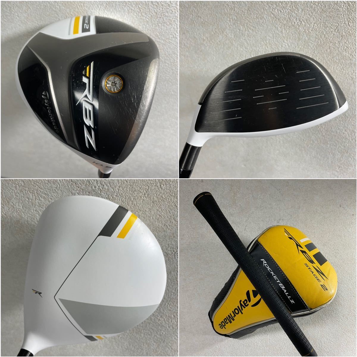 テーラーメイド RBZ STAGE2 2本セット ヘッドカバー・レンチ付