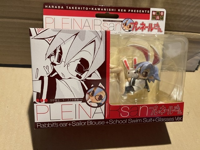 プレネールさん うさ耳セーラー+スク水着+メガネver PVC完成品 原田 