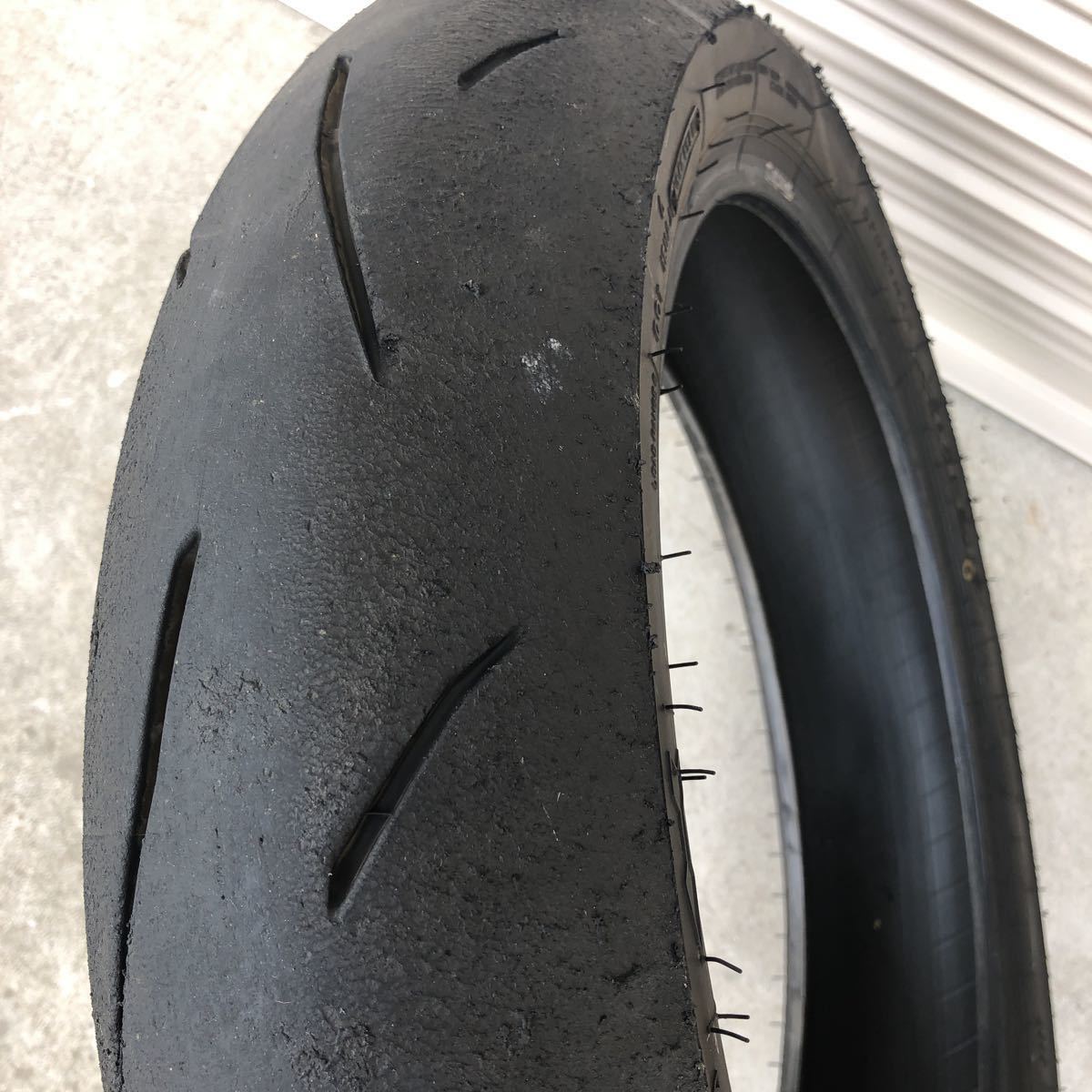 美品 ダンロップ α-13SP 110/70 140/70 CBR250R RR ダンロップ a13sp α13sp 110/70R17 140/70R17 JP250 CBR250RR CBR250