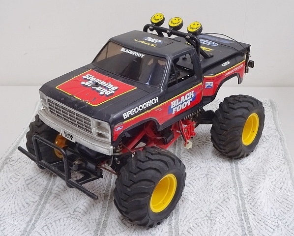【未組立】　ブラックフット　FORD F150 RANGER BLACKFOOT 227☆TAMIYA/タミヤ FORD F-150 RANGER BLACKFOOT/ブラックフット 1/10