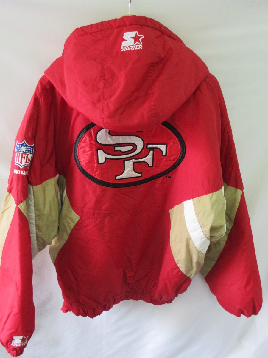 90年代 STARTER スターター NFL PRO LINE 中綿 ナイロンプル
