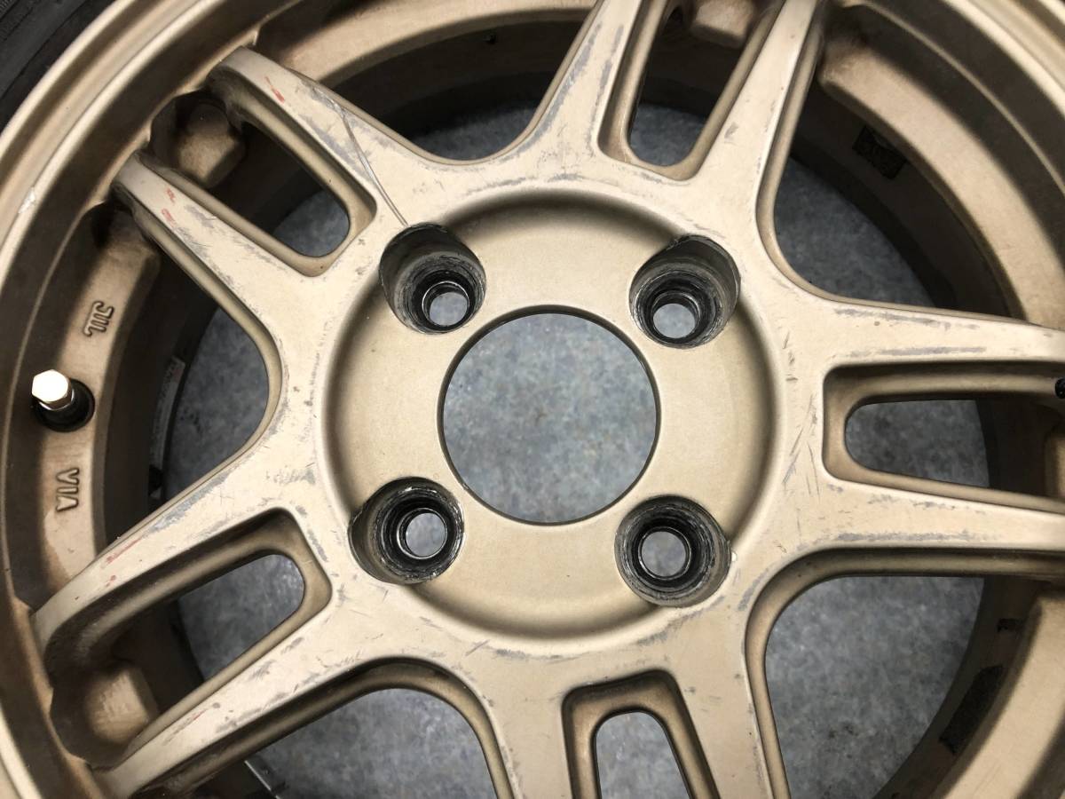 ビート ホンダ アルミホイール PP1 タイヤ _b98557 E-PP1 14インチ 14