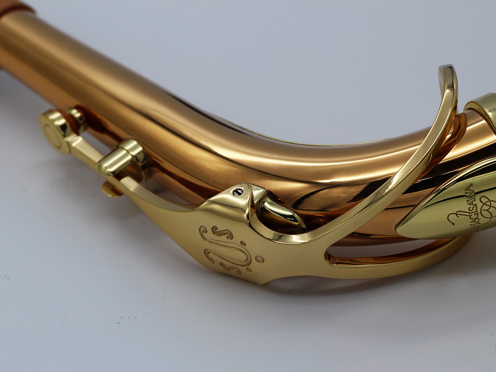 □USED Yanagisawa(ヤナギサワ) アルトサックス用ネック ブロンズ