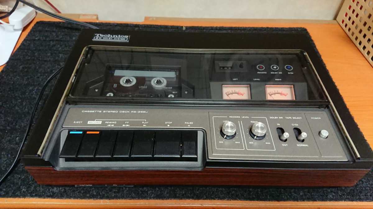 Technics テクニクス RS-268U technics 美品 RS-262DU 希少Technics