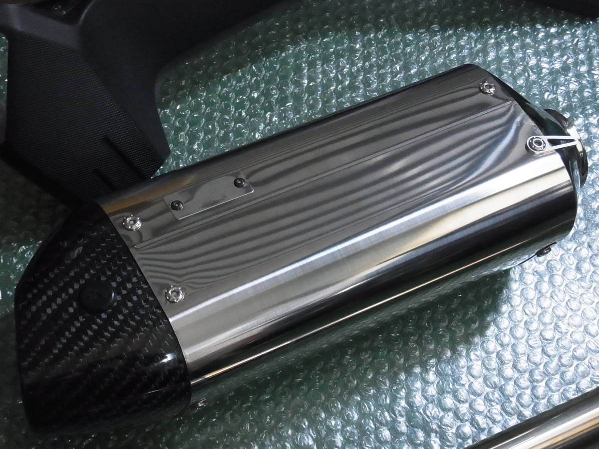カワサキ Z125Pro用 ヨシムラマフラー R-77Sサイクロン ステンレス 