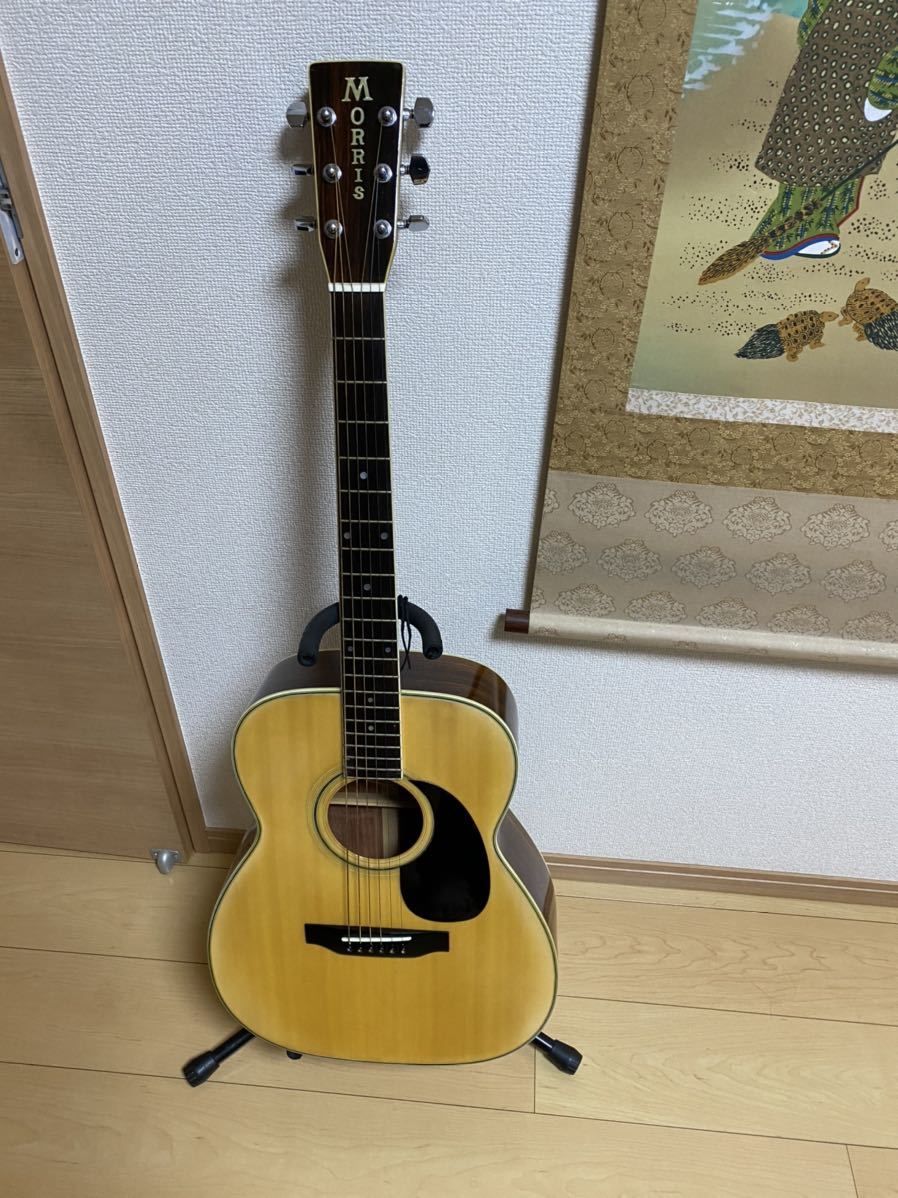 Morris F-30 cực Acoustic W-30 Guitar : MODEL Giới thiệu hiếm hay 