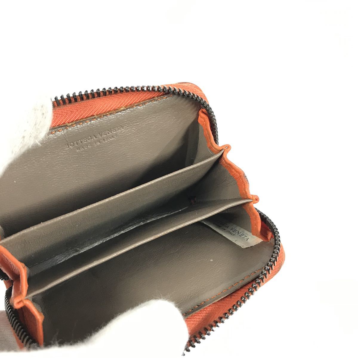 ボッテガヴェネタ】本物 BOTTEGA VENETA 小銭入れ イントレチャート 