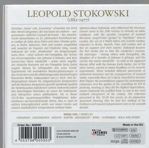 Leopold The Conductor Stokowski Magical Conductor, the レオポルド