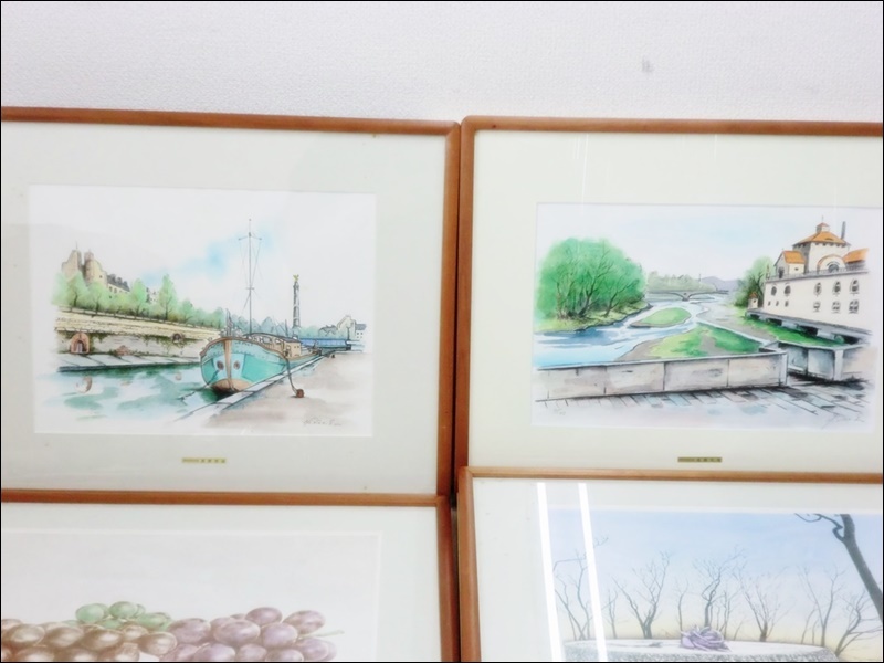限定■直筆サイン入り■池田喜重■山崎冨三■静物画風景画リトグラフ 限定□直筆サイン入り□池田喜重□山崎冨三□静物画風景画リトグラフ