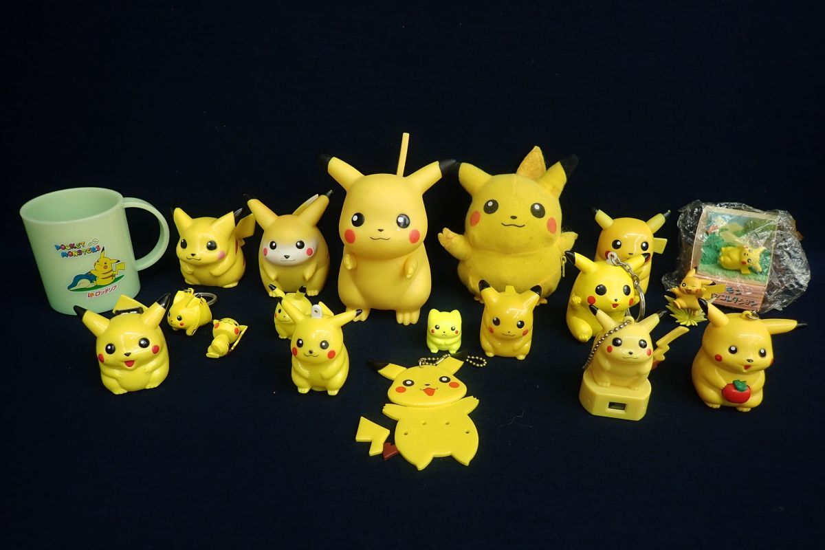 ▽ピカチュウ フィギュアなど 19点まとめて▽ポケモン 
