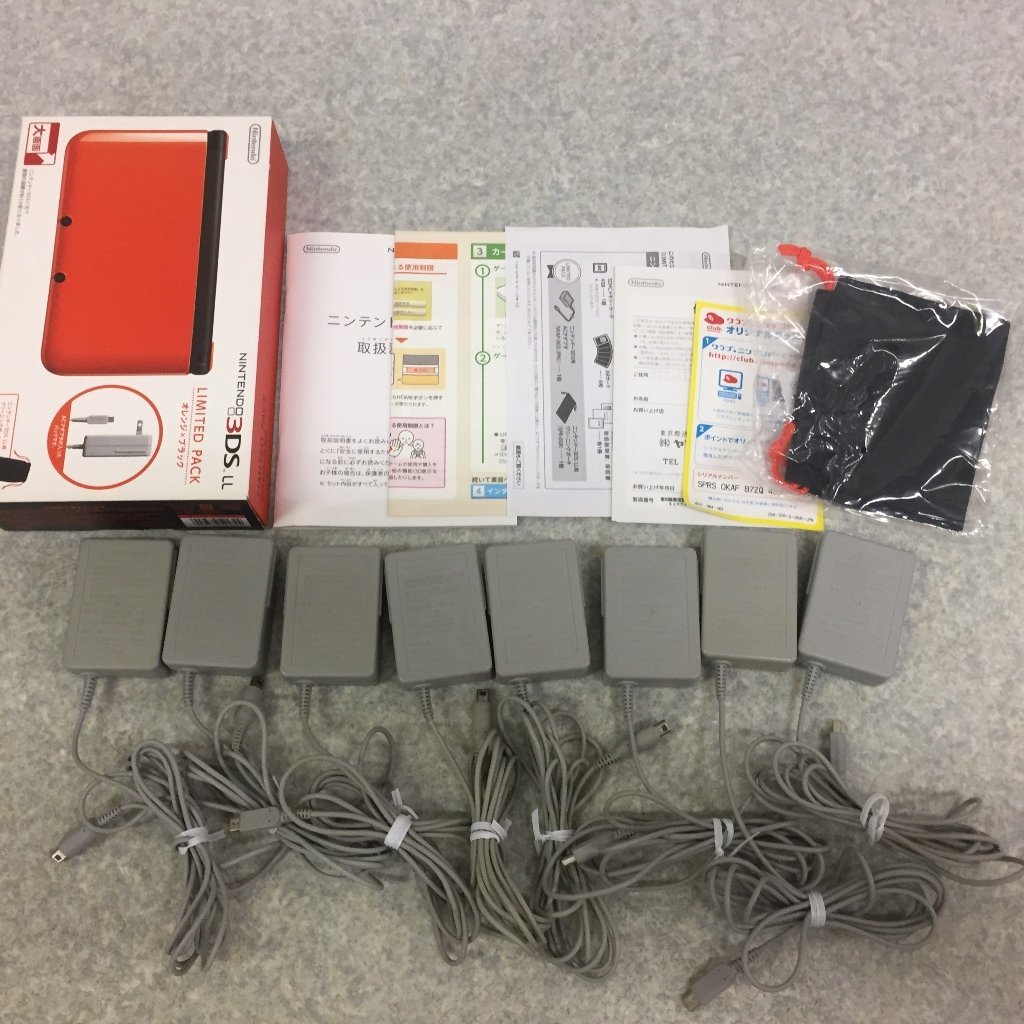 ☆動作確認済み/充電器付き！ニンテンドー3DS/3DS LL/New 3DS LL 計8台  