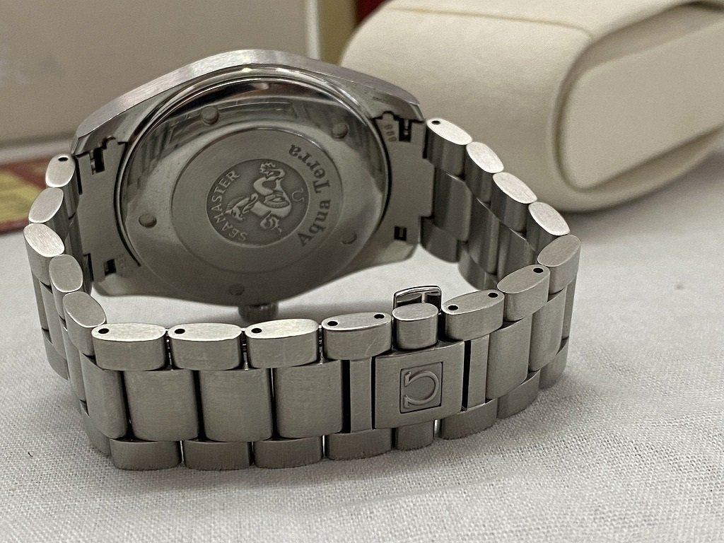 綺麗 OMEGA SEAMASTER AQUA TERRA QUARTZ 2517.50 オメガ シーマスター