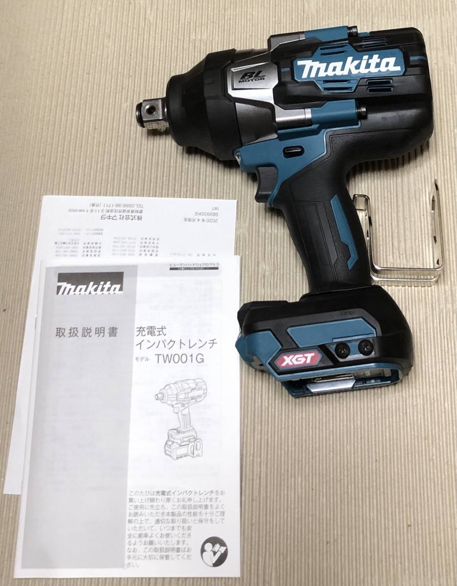 未使用 送料無料 マキタ Makita TW001GZ 40Vmax 充電式インパクトレンチ 