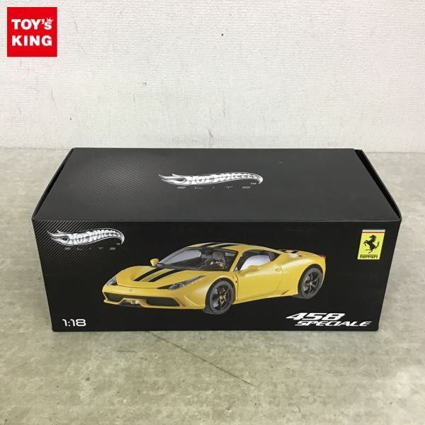 開店記念セール！ 1円～ 欠品 ホットウィール 1/18 フェラーリ 458 SPECIAL
