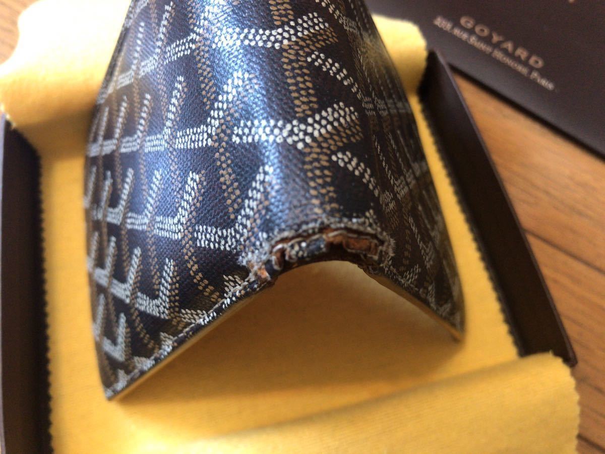 傷有り 中古品 GOYARD ゴヤール サン フロランタン ウォレット 2つ折り 