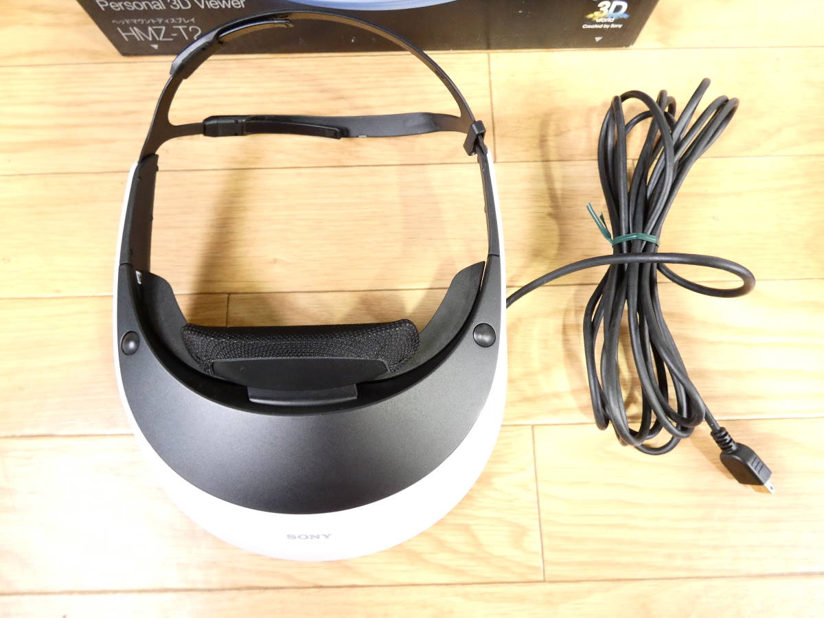 SONY ソニー HMZ-T2 Personal 3D Viewer ヘッドマウントディスプレイ