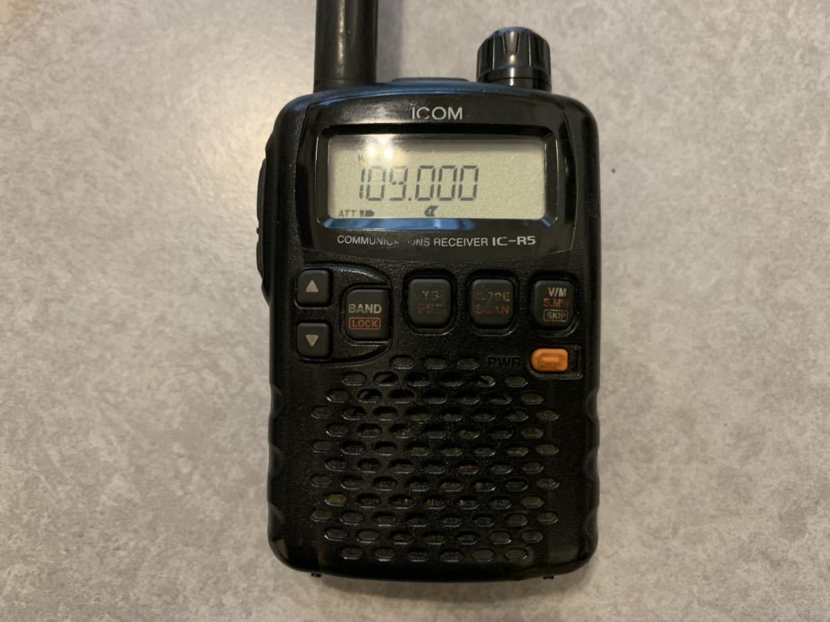 IC－R5の通販 ICOM アイコム IC-R5 広帯域受信機 0.150～1309，995MHz