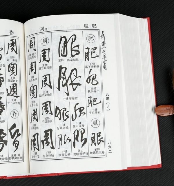 王鐸傅山行草書字典 中国行草書鑑定字典 中国行草 | 王鐸・傳山 中国行