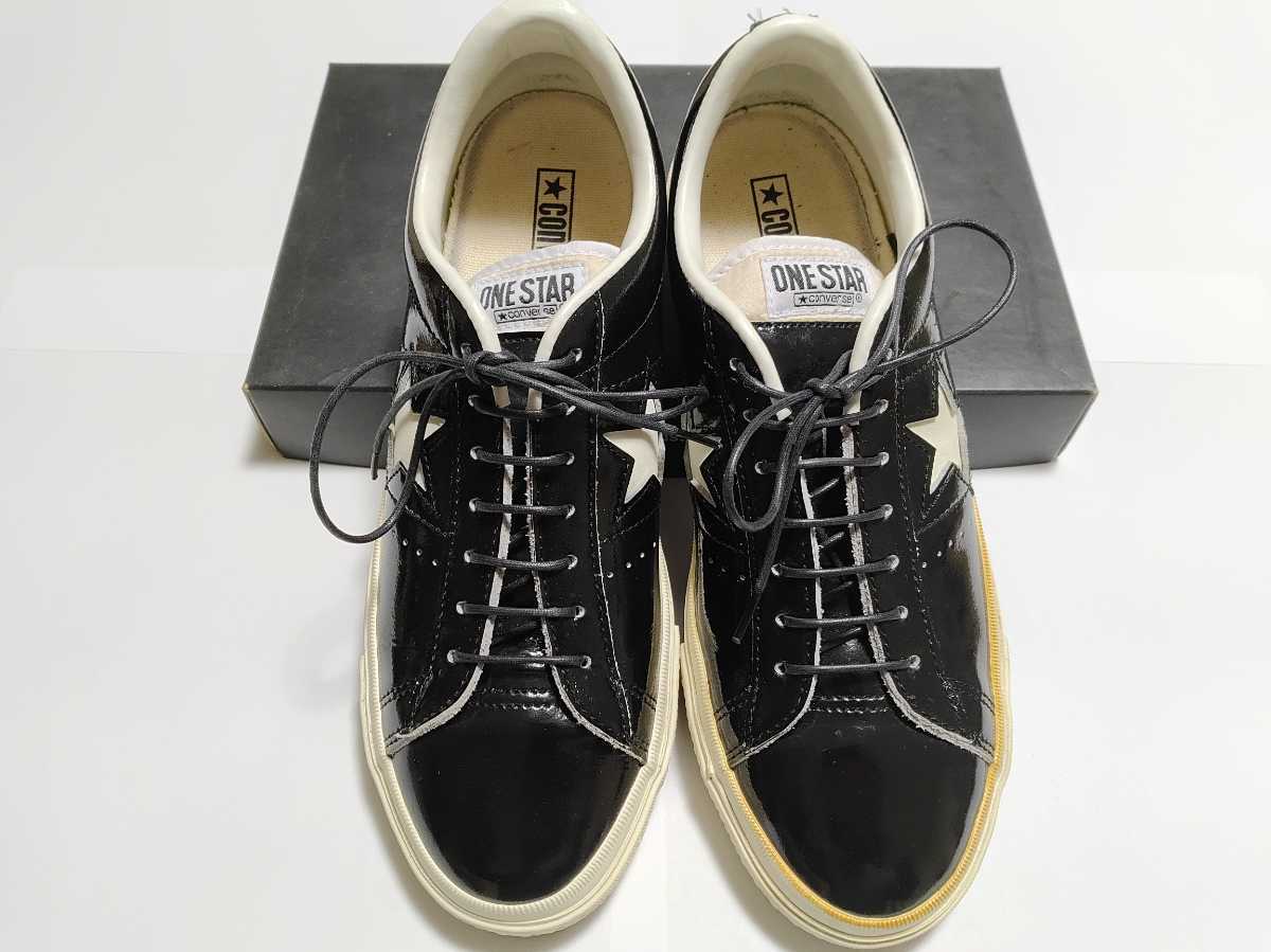 コンバース CONVERSE ワンスター エナメル 27.0cm 使用感少♪(27.0cm 
