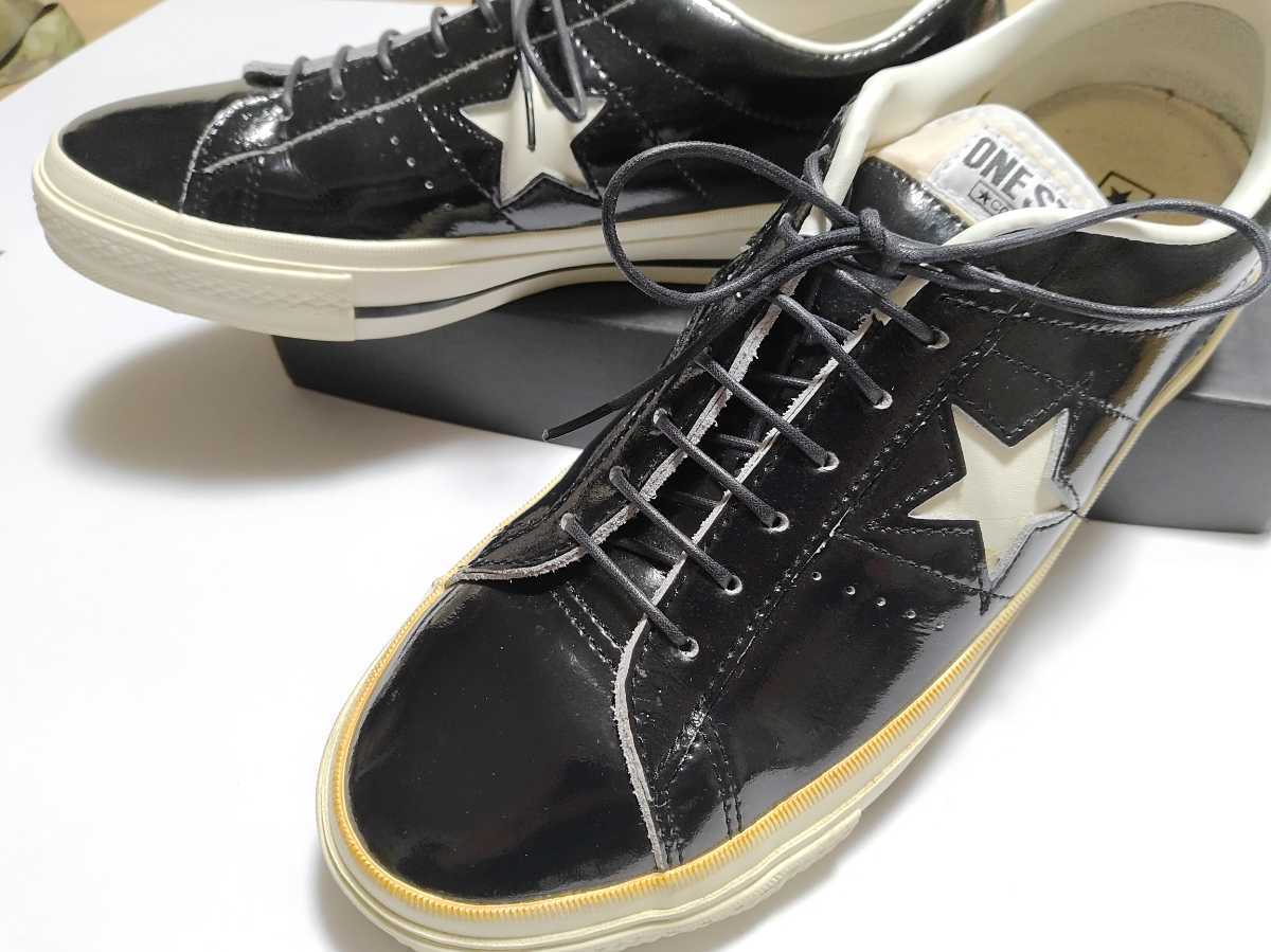コンバース CONVERSE ワンスター エナメル 27.0cm 使用感少♪(27.0cm 