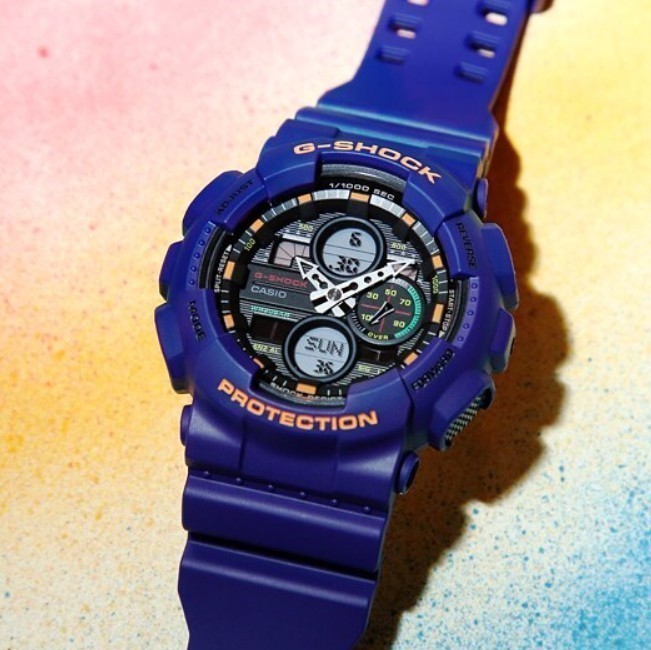 1円~×3本 通称EVA初号機カラーG-shock Gショック 美しすぎるパープル  