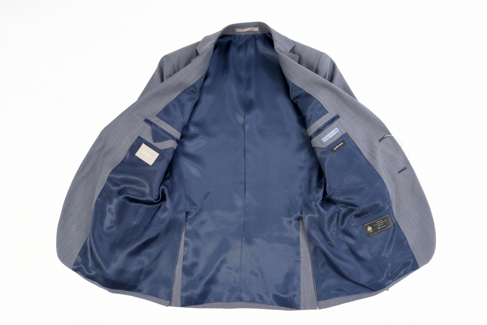 厳選 新着 新品 13万 PAOLONI スーツ シングル 2B 3ピース F.LLI CERRUTI DAL 1881 Superissimo イタリア製 グレー パオローニ 313851 PAOLONI パオローニ パオローニ（スーツ・セットアップ｜メンズ 1Bシングル タキシードスーツ アイム
