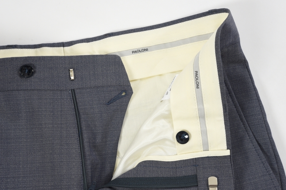 厳選 新着 新品 13万 PAOLONI スーツ シングル 2B 3ピース F.LLI CERRUTI DAL 1881 Superissimo イタリア製 グレー パオローニ 313851 PAOLONI パオローニ パオローニ（スーツ・セットアップ｜メンズ 1Bシングル タキシードスーツ アイム