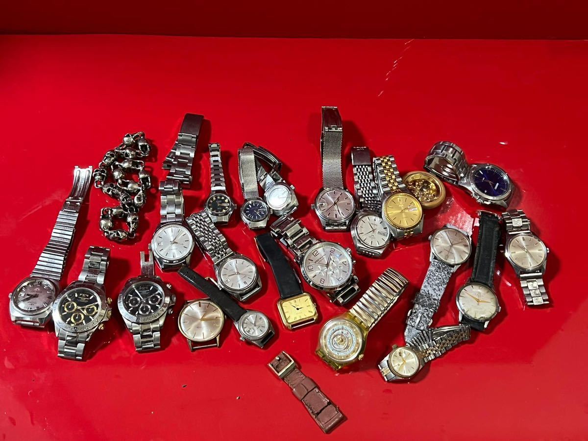 Yahoo!オークション - シチズン 腕時計 SEIKO まとめ売り 100本 レザー 