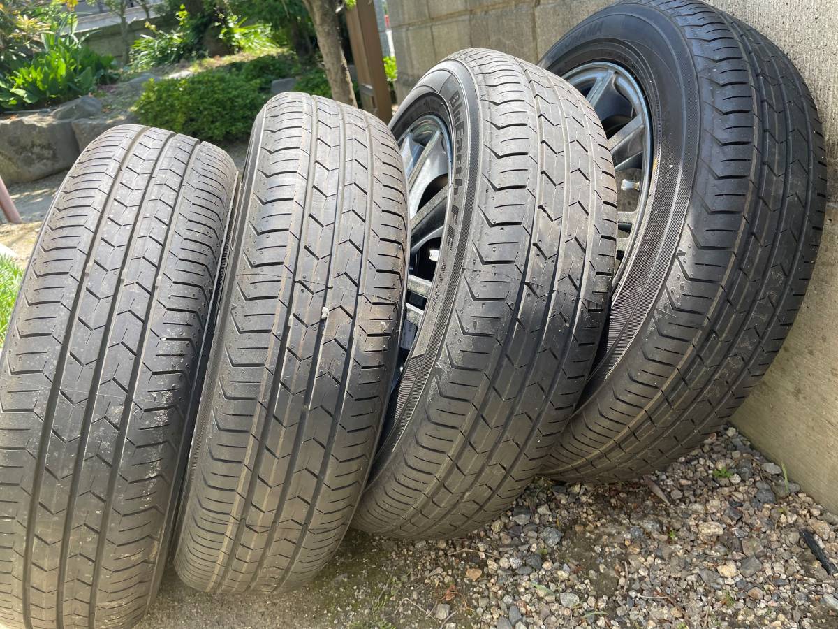 155/65R14 新品！！夏タイヤとアルミホイール4本セット 軽自動車に