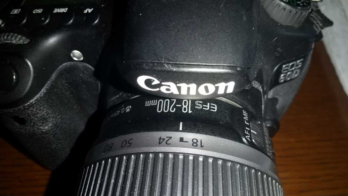 Canon EOS 60D デジタル一眼レフカメラ EFS 18-200mm 取扱説明書、SD 