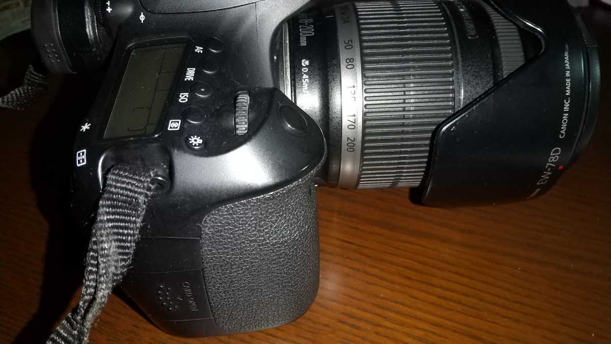 Canon EOS 60D デジタル一眼レフカメラ EFS 18-200mm 取扱説明書、SD 