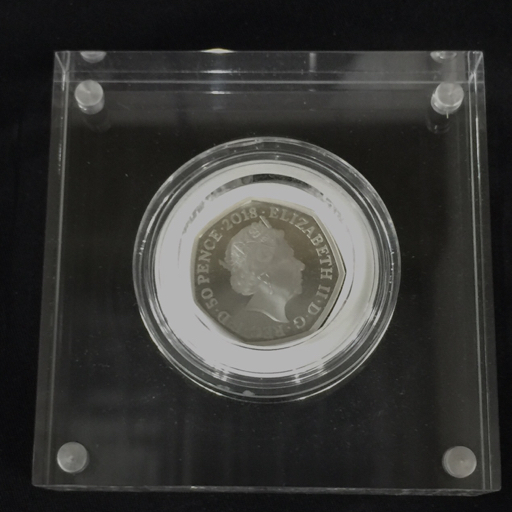 2018年 フロプシー プルーフ銀貨 ビアトリクスポター ピーターラビット