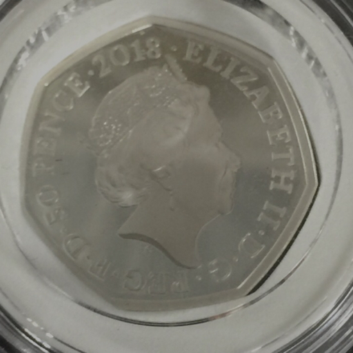 2018年 フロプシー プルーフ銀貨 ビアトリクスポター ピーターラビット